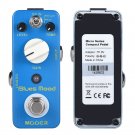 MOOER MBD2 Blue Mood Guitar Pedal Blues Style Overdrive Guitar Effect Pedal 2 Modes(Bright/Fat) True