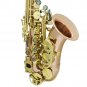 Bb key to High F key and G Key Phosphor Bronze Copper Curved Soprano Saxophone