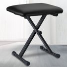 Piano Stool Portable Adjustable 3 Way Keyboard Folding Seat Bench Chair Cushion