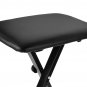 Piano Stool Portable Adjustable 3 Way Keyboard Folding Seat Bench Chair Cushion