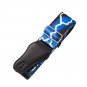 Naomi Guitar Strap Adjustable Guitar Strap Jacquard Weave Hootenanny Guitar Strap with Leather Ends 