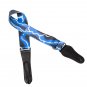 Naomi Guitar Strap Adjustable Guitar Strap Jacquard Weave Hootenanny Guitar Strap with Leather Ends 