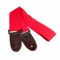 NAOMI Guitar Strap Guitar Accessories Adjustable Shoulder Strap Red Color Musical Instrument Accesso
