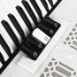 IRIN 34 Key 48 Bass Accordion Musical Instrument Accordion White Beginner Adult Musical Instrument W