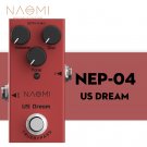 NAOMI NEP-04 Mini Single Distortion Pedal for Electric Guitar US Dream DC 9V True Bypass