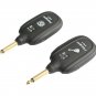 UHF Wireless Guitar Transmitter Receiver System Transmission Range for Electric Guitar Bass Violin U