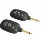 UHF Wireless Guitar Transmitter Receiver System Transmission Range for Electric Guitar Bass Violin U