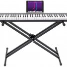 88 Keys Smart Electronic Piano Light Up Keyboard Smart Self-study Piano for Beginners