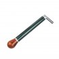 NAOMI Carbon Tube Piano Tuning Lever Carbon Fiber Green Silk Braided Tube Piano Tuning Hammer