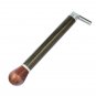NAOMI Carbon Tube Piano Tuning Lever Carbon Fiber Gold Silk Braided Tube Piano Tuning Hammer