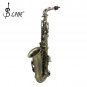Slade High Grade Antique Eb E-flat Alto Saxophone Sax Abalone Shell Key Carve Pattern with Case Glov