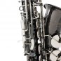 Slade Bend Eb E-flat Alto Saxophone Sax High Quality Brass Black Nickel Plating Abalone Shell Keys C