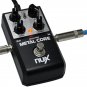 NUX Metal Core Distortion Effect Pedal True Bypass Guitar Effects Pedal 2-Band EQ Tone Lock Preset F
