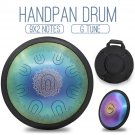 14 Inch 9x2 Notes G Tone Carbon Steel Hand Pan Handpan Hand Drum Professional + Bag