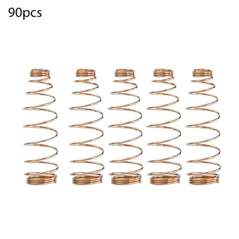90PCS Piano Spring Piano Hammer Butt Spring Piano Damper Lever Springs Piano Action Spring Vertical 