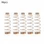 90PCS Piano Spring Piano Hammer Butt Spring Piano Damper Lever Springs Piano Action Spring Vertical 