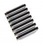 NAOMI  7PCS Blues Harmonica 10 Holes C Key Blues Band Harmonica Set With Case