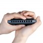 NAOMI 3PCS Hoodoo Blues Harmonica C D G Tone Harmonica Set with Case