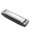 10 Holes Key Of C Blues Harmonica Musical Instrument Educational Toy With Case