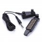 Adjustable Volume 12 Hole Sound Pickup Microphone Wire Amplifier Speaker for Acoustic Guitar With Co