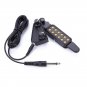 Adjustable Volume 12 Hole Sound Pickup Microphone Wire Amplifier Speaker for Acoustic Guitar With Co