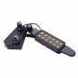 Adjustable Volume 12 Hole Sound Pickup Microphone Wire Amplifier Speaker for Acoustic Guitar With Co