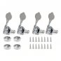 4Pcs Guitar Tuning Pegs Electric Bass Tuner Peg Guitar Open Gear Tuning Pegs Machine Heads for Jazz