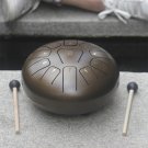 10'' Steel Tongue Drum 11 Notes Handpan Drum Tankdrum Instrument + Bag & Mallets