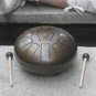10'' Steel Tongue Drum 11 Notes Handpan Drum Tankdrum Instrument + Bag & Mallets