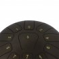 10'' Steel Tongue Drum 11 Notes Handpan Drum Tankdrum Instrument + Bag & Mallets