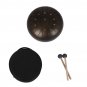10'' Steel Tongue Drum 11 Notes Handpan Drum Tankdrum Instrument + Bag & Mallets