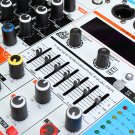 WENYANWEN DDM8X 4 Channel 7 Bands Main EQ 16 DSP Effects Audio Mixer Bluetooth Live Studio Audio Mix