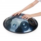 22 inch Professional 10 Notes Handdrum Handmade Carbon Steel Tongue Drum + Bag