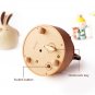 Loving Birthday Cake Rotating Wooden Music Box for Gift