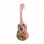 IRIN 21'' Pink Girl Mini Acoustic Guitar 4 String Ukulele Gift for Kids Beginners