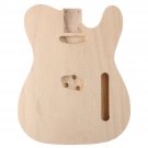 For TL Style Guitar Unfinished DIY Electric Guitar Barrel Body Polish Maple Wood