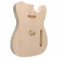 For TL Style Guitar Unfinished DIY Electric Guitar Barrel Body Polish Maple Wood