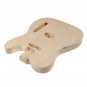 For TL Style Guitar Unfinished DIY Electric Guitar Barrel Body Polish Maple Wood