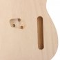 For TL Style Guitar Unfinished DIY Electric Guitar Barrel Body Polish Maple Wood