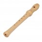 NASUM Wood Flute 2 Knots for Maple Clarinet, 8 Holes, Suitable for Children and Beginners with Clean
