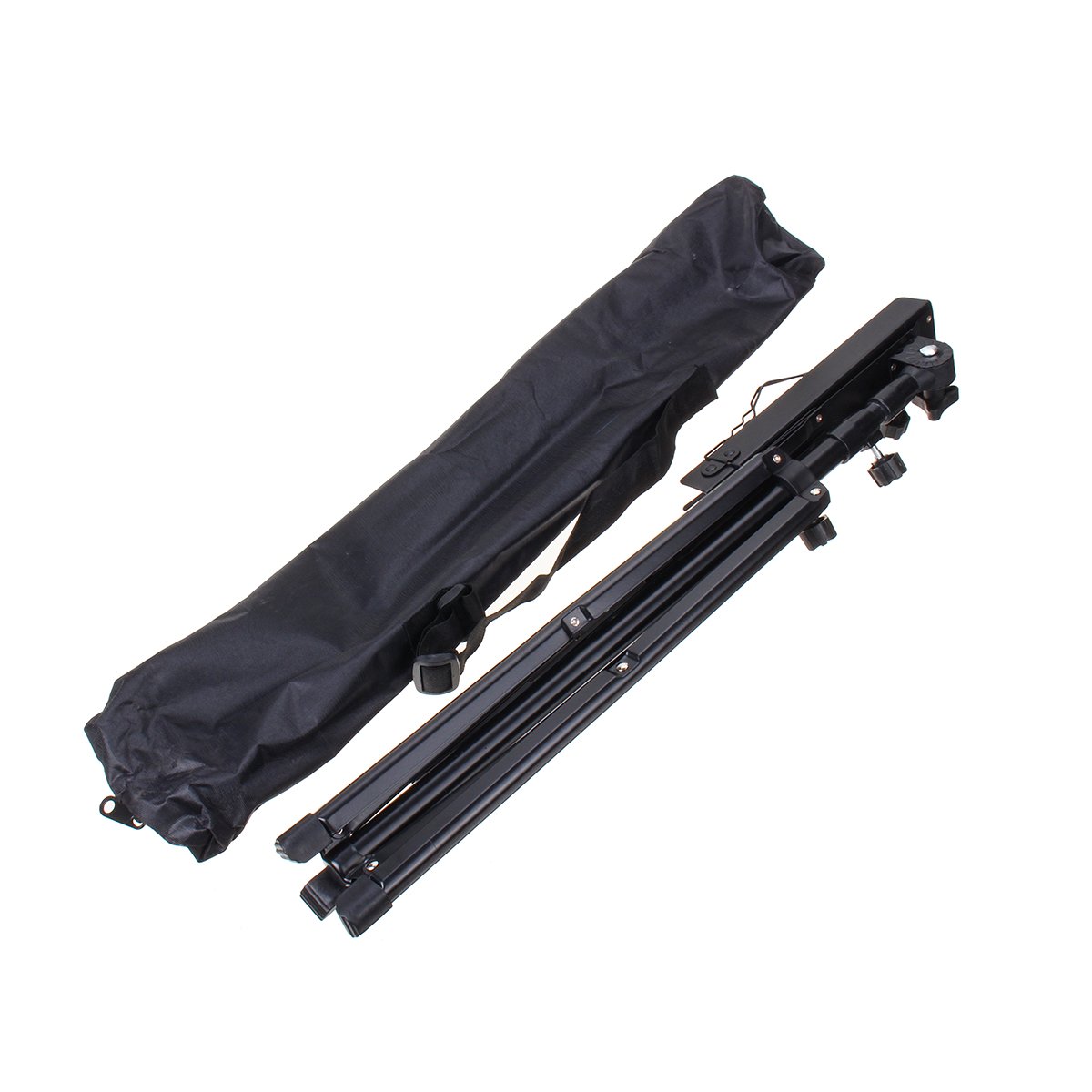 Adjustable Foldable Sheet Music Violin Stand Holder Tripod Base Metal with Carry Bag