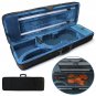 Violin Case Full Size 4/4 Professional Oblong Shape Cushioning Carry Box