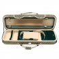 4/4 Acoustic Violin Case Fiddle Strap Box With Hygrometer Oblong Carry Case Storage