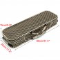 4/4 Acoustic Violin Case Fiddle Strap Box With Hygrometer Oblong Carry Case Storage