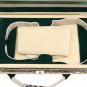 4/4 Acoustic Violin Case Fiddle Strap Box With Hygrometer Oblong Carry Case Storage