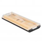LADE YY-19 Portable Saxophone Clarinet Reeds Case Box Waterproof Transparent Storage Box Support 2 R