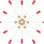 50pcs/set Piano Tuning Rope Piano Bridle Strap Climbing Tool Instrument Piano Accessories For Tuner 
