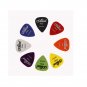 Zebra Guitar Hook Stand and 50Pcs Electric Guitar Thumb Finger Picks 0.58/0.71/0.81/0.96/1.20/1.50m