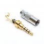 10 PCS 3.5mm 4 Pole Stereo Male Jack Plug Audio Solder Connector