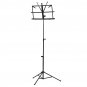 2PCS Foldable Aluminum Alloy Guitar Stand Holder Music Sheet Tripod Stand Height Adjustable with Car